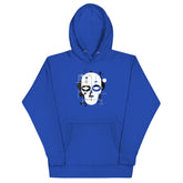 Skull Graphic Hoodie - Blue